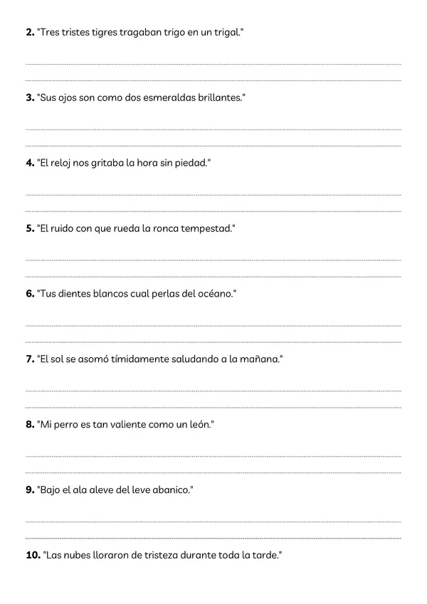 Guía de figuras literarias 5°