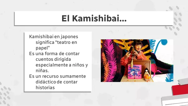 Proyecto Kamishibai: Clase introductoria al género