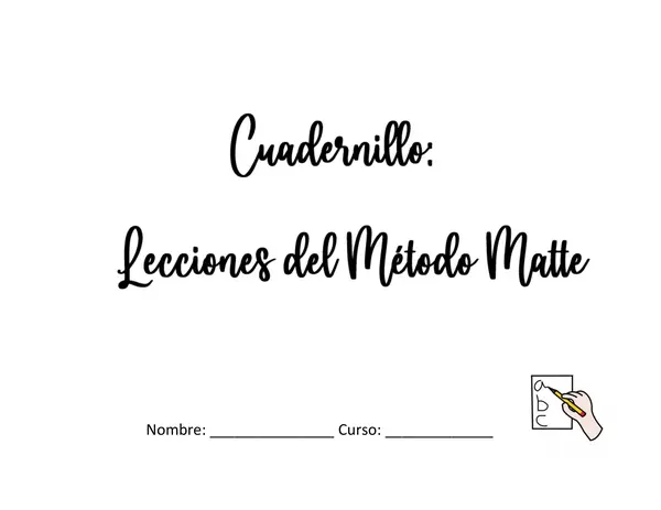 Cuadernillo - Método Matte