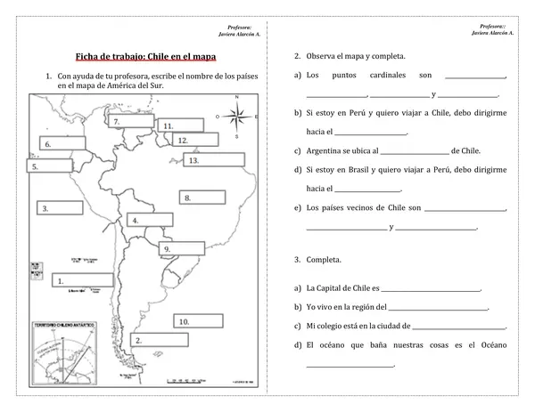 Guía Geografía de Chile