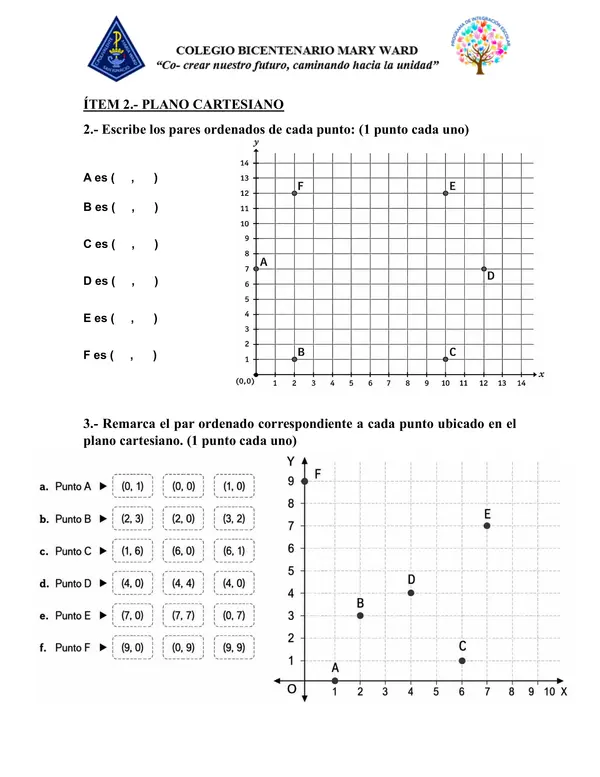 Prueba 5tos plano, rectas y angulos