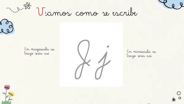Letra J