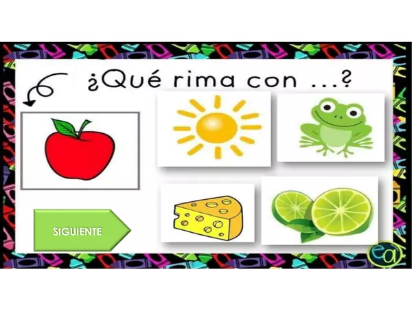 Rima con...