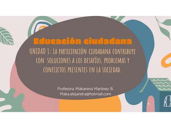 participación ciudadana, soluciones a desafíos y problemas sociales