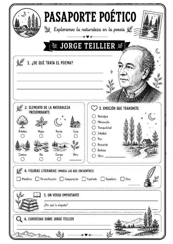 Pasaporte lector - poesía (8 básico)