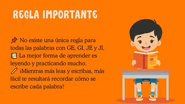 Esprendemos a escribir correctamente ge- gi- je-ji