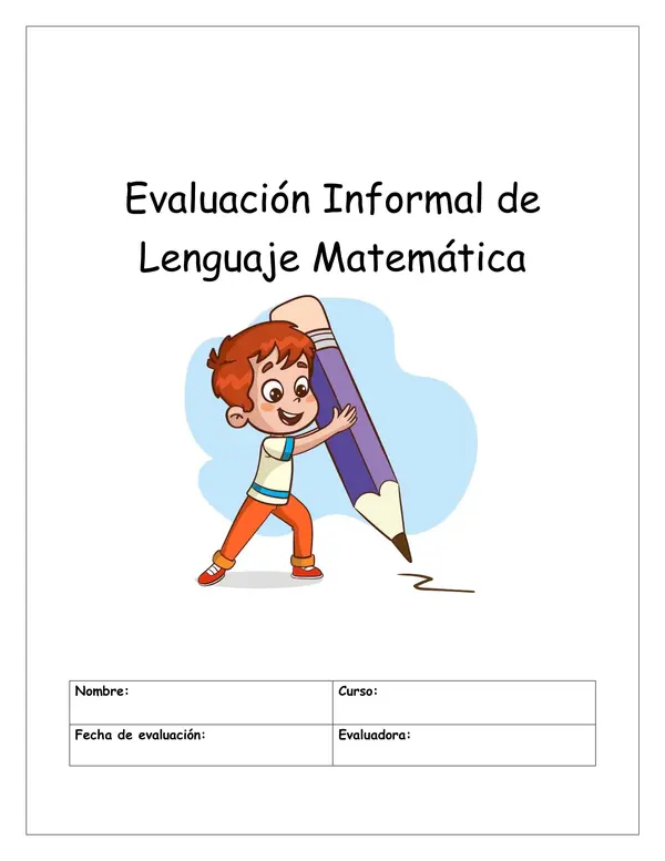 Evaluación informal 