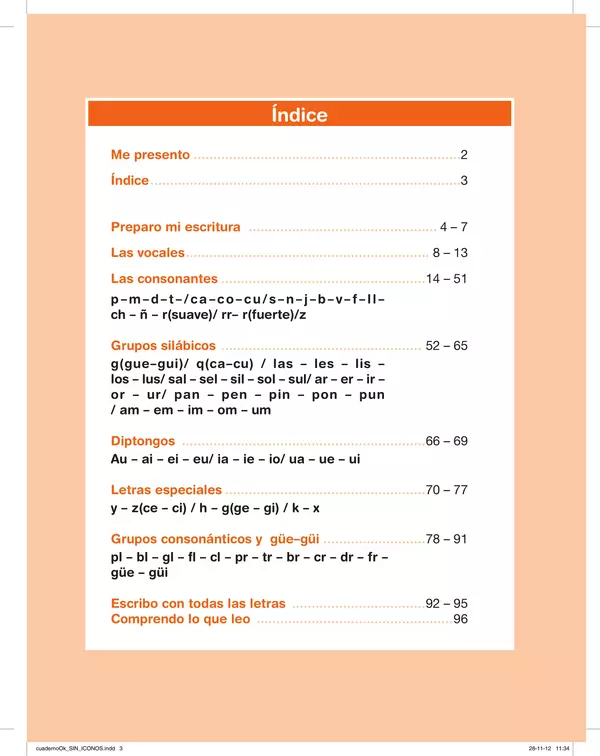 SILABARIO DE ESCRITURA