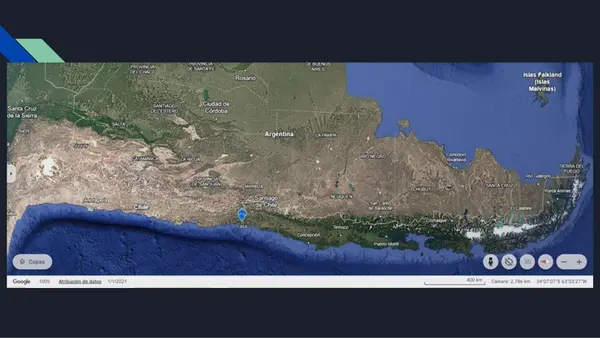 Geografía, territorio y desafíos socioambientales Unidad 2 Google Earth.