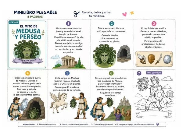 mito perseo y medusa