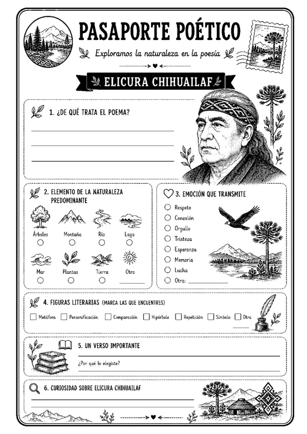 Pasaporte lector - poesía (8 básico)