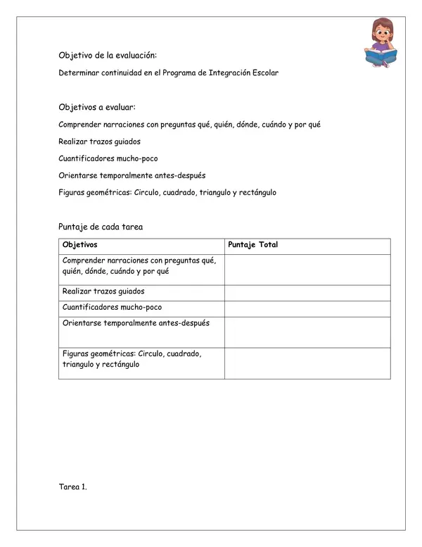 Evaluación informal 