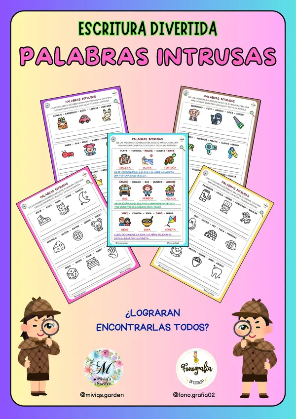 Palabras Intrusas (Escritura divertida)