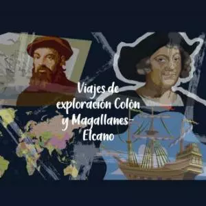 Viajes de Colón y Magallanes-Elcano