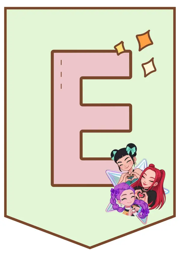 BANDERINES “GUERRERAS DEL K-POP”