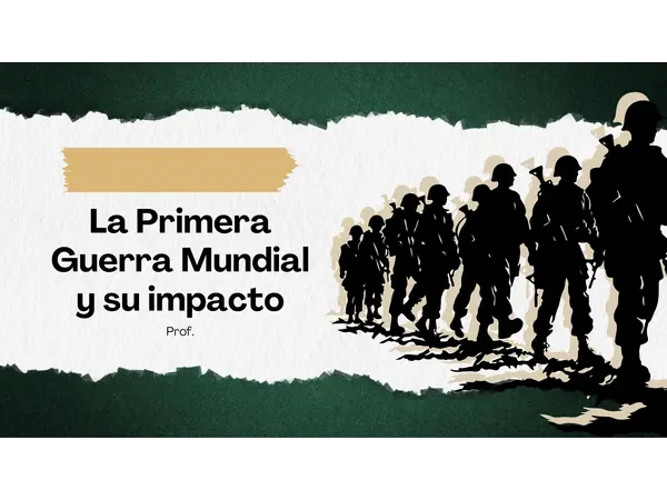 Presentación Primera Guerra Mundial