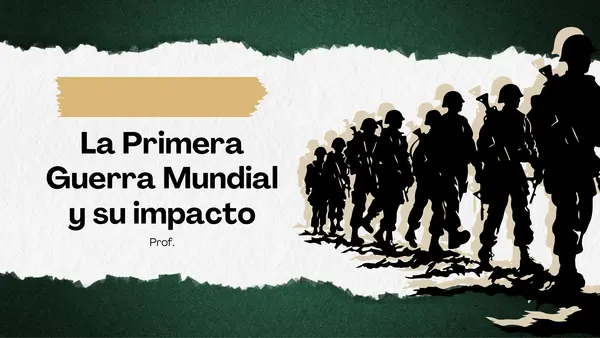 Presentación Primera Guerra Mundial