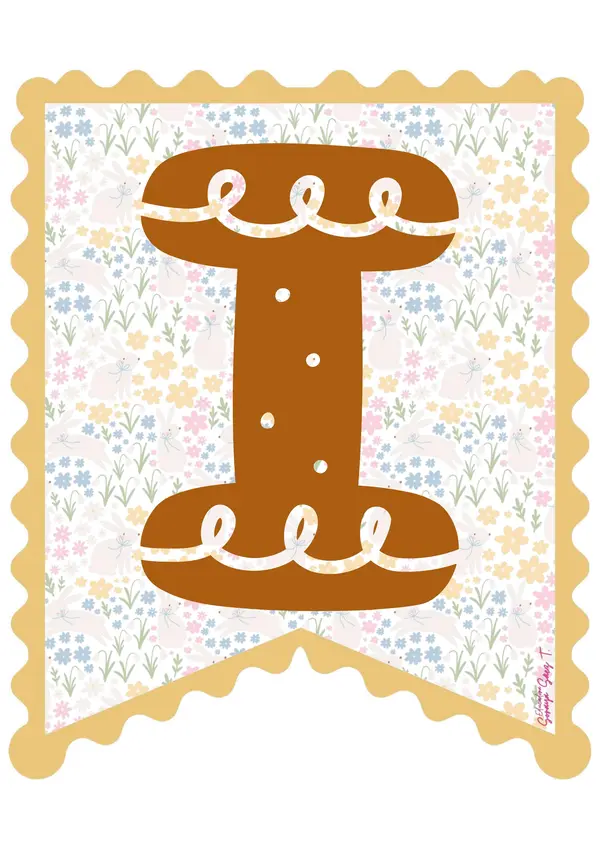 Banderín Feliz Pascua