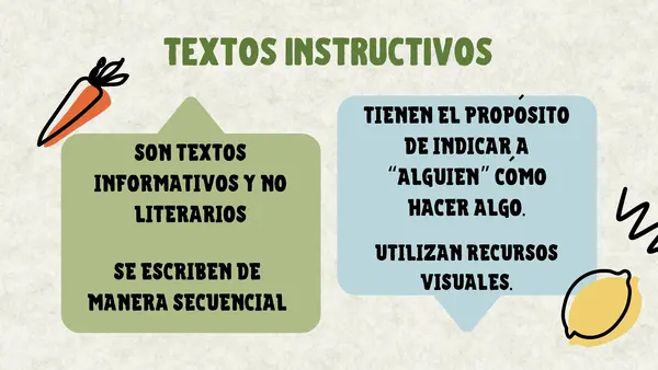 Textos Instructivos