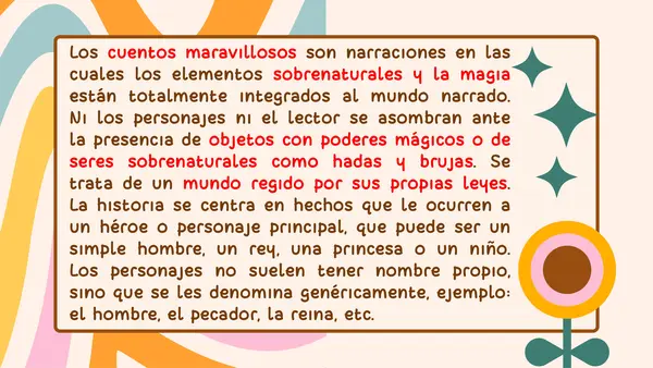 PPT - Cuento maravilloso