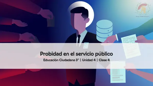 Probidad en el servicio público | Unidad 4 | Educación Ciudadana | Tercero Medio