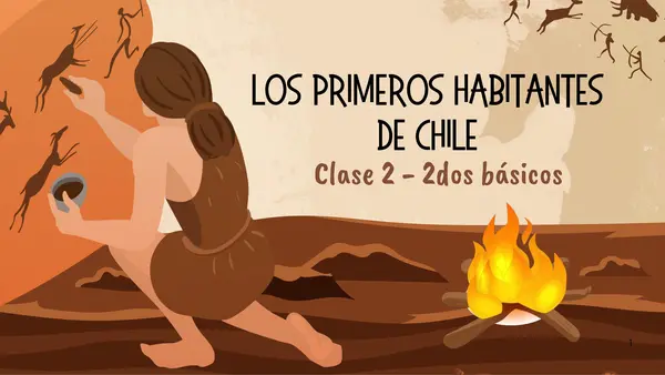 Los pueblos originarios - nómades y sedentarios - clase 2 "2do básico"