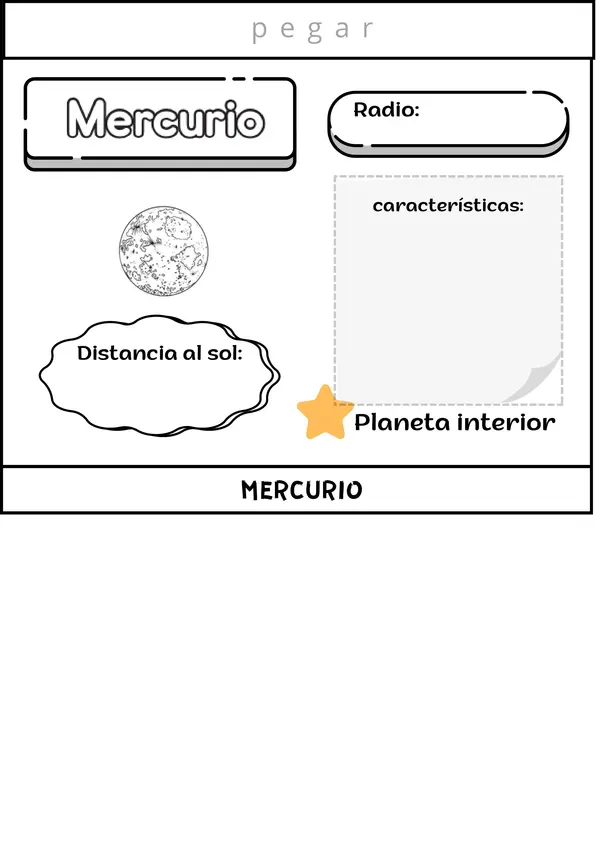 Flapbook "Sistema Solar" Ciencias Naturales