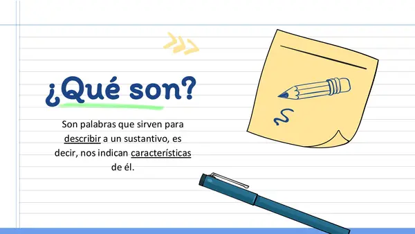 Adjetivos calificativos