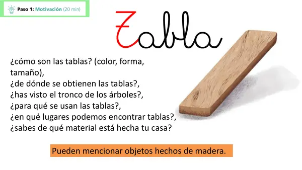 Leccion 12 Tabla parte 2 Mayusculas Método Matte