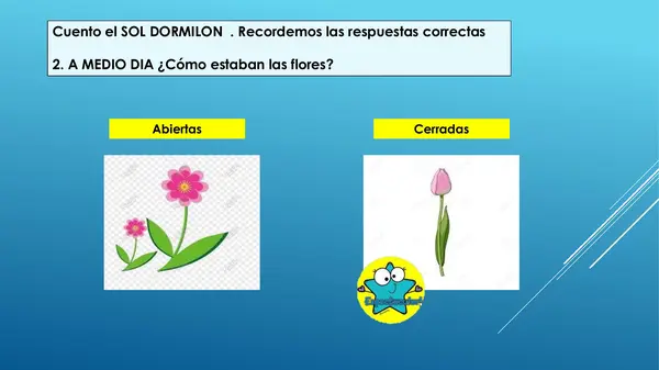 CUENTO: EL SOL DORMILON (PPT COMPRENSIÓN LECTORA)