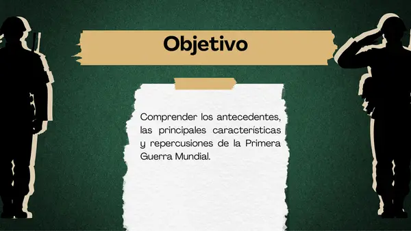 Presentación Primera Guerra Mundial