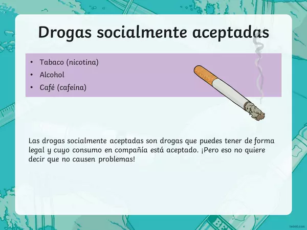 PRESENTACIÓN DE POWER POINT PELIGROS DE LAS DROGAS Y EL ABUSO DE SUSTANCIAS.