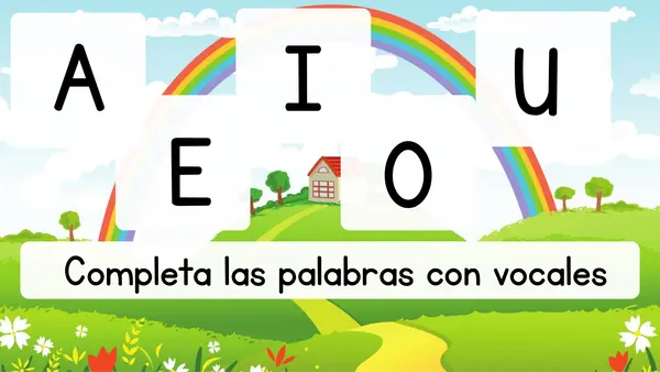 Completa con vocales