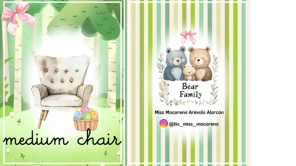 Goldilocks and the three bears flashcards