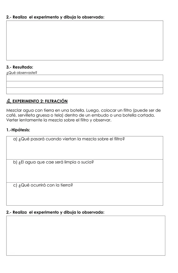Guía Experimental: Métodos de Separación de Mezclas – Ciencias Naturales 7° Básico