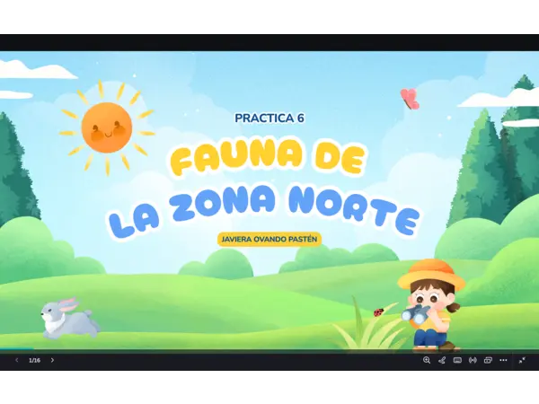 Fauna de la zona norte de chile (Presentación interactiva+actividad+juego de memoria 