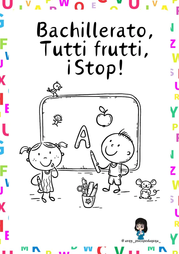Bachillerato, Tutti Frutti ¡Stop!