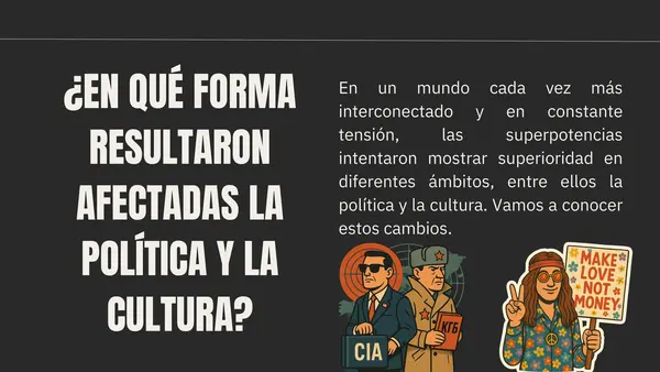 Guerra fría: Cambios políticos, culturales, científicos y deportivos