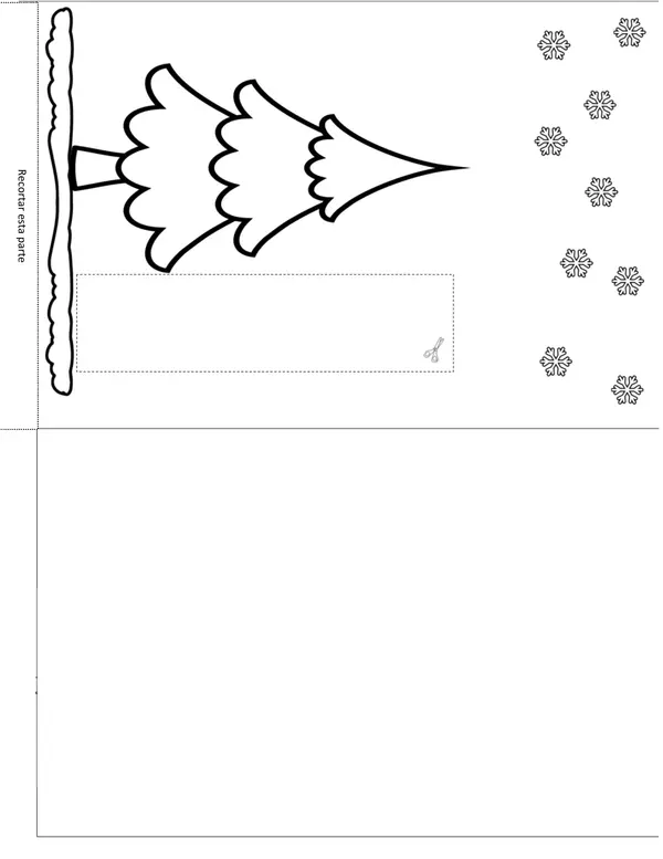 TARJETA NAVIDEÑA DESLIZABLE