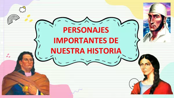 PERSONAJES IMPORTANTES DE LA HISTORIA DEL PERÚ - héroes civiles