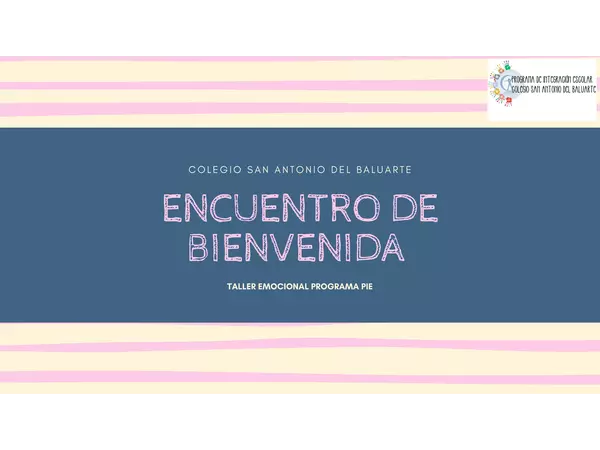 Actividad Bienvenida