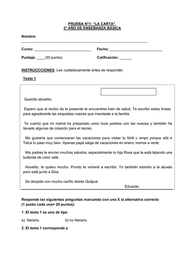 octubre , lenguaje, tercero basico, archivos en drive 