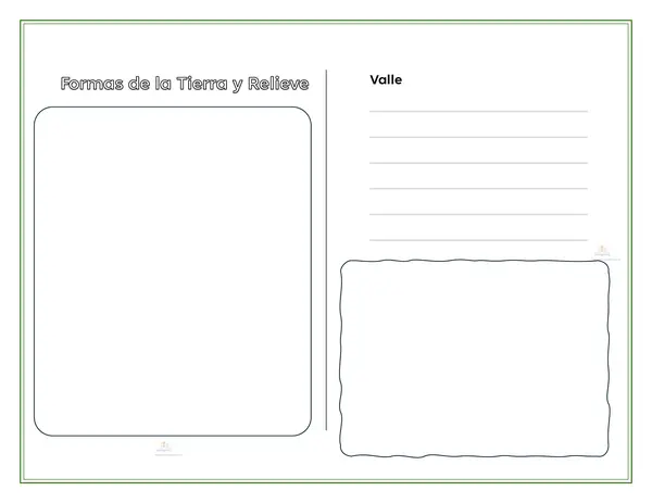 Actividad: Diccionario de términos geográficos