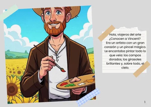 Viajeros del Arte 1 "Vicent y las estrellas fugaces" 