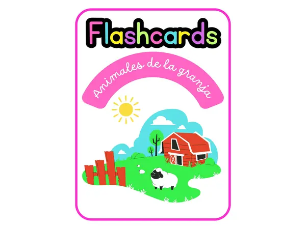 Flashcards Animales de la granja.