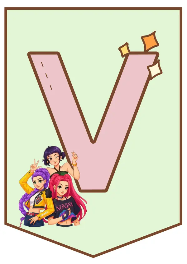 BANDERINES “GUERRERAS DEL K-POP”