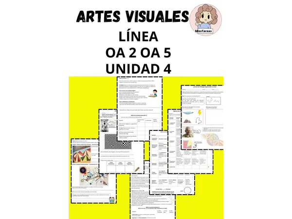 Artes Visuales, Líneas, Unidad 4