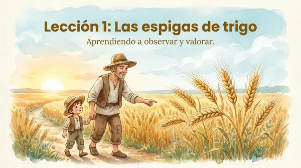 Lección 1 "La Espiga" Parte 3 Lectura expresiva Método Matte