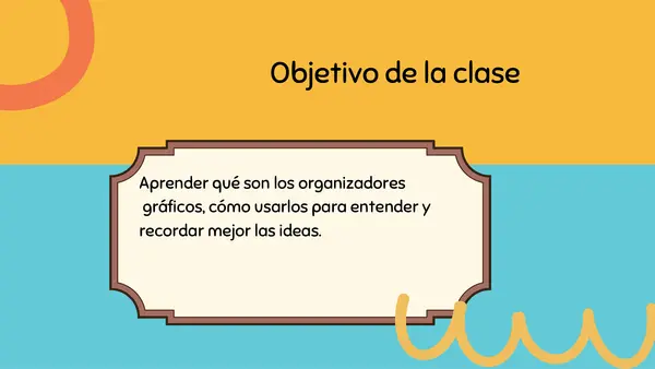 Organizadores gráficos.