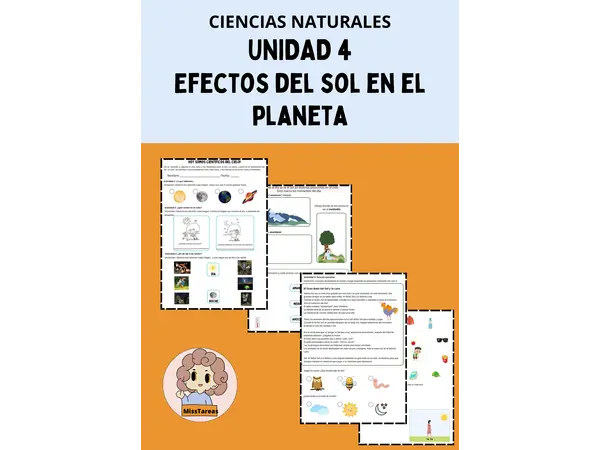 Efectos del sol, Unidad 4, Ciencias Naturales